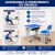 Mesa Infantil Escolar com Cadeira Altura Regulável - Brin7