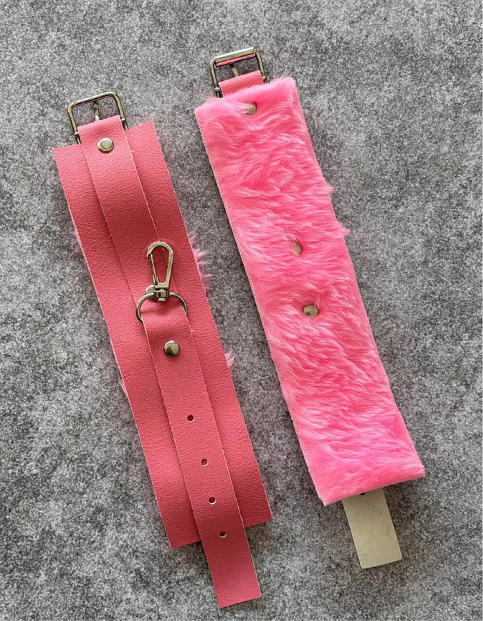 Esposas de ecocuero Rosa