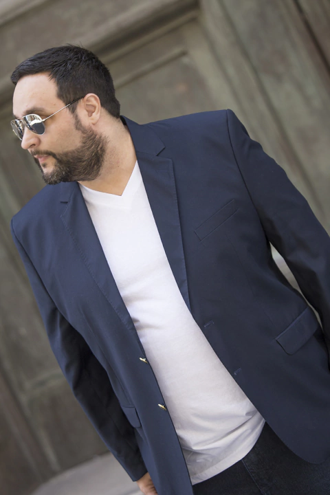 Imagen de Blazer Super 100´s talles super especiales 70 al 80.