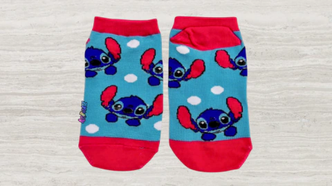 Soquetes Niño/a Stitch Lunares