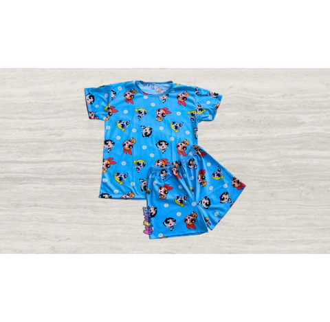 Pijama de verano Adultos Chicas Súperpoderosas - comprar online