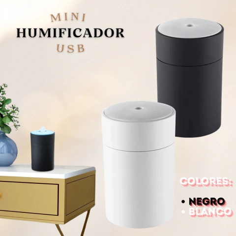 Mini humidificador USB Inalámbrico 200ml
