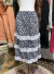✧༶☆ vintage lace trim floral skirt ༶☆ (36-40) - comprar online
