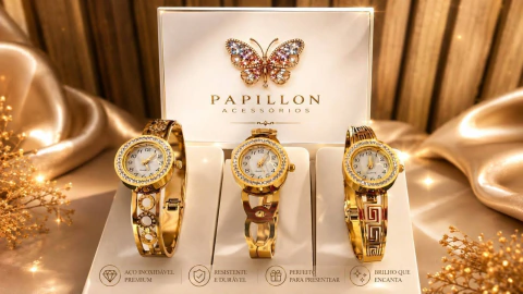 Relógio de bracelete Papillon