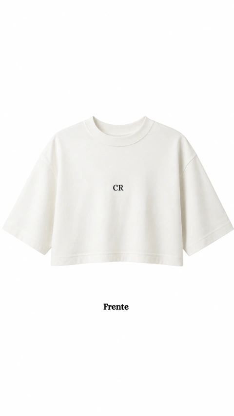 Cropped Oversized Basic