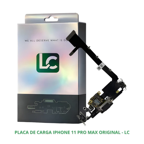 Conector Flex Carga Pro Com Ci Compatível Iphone 11 Pro Max