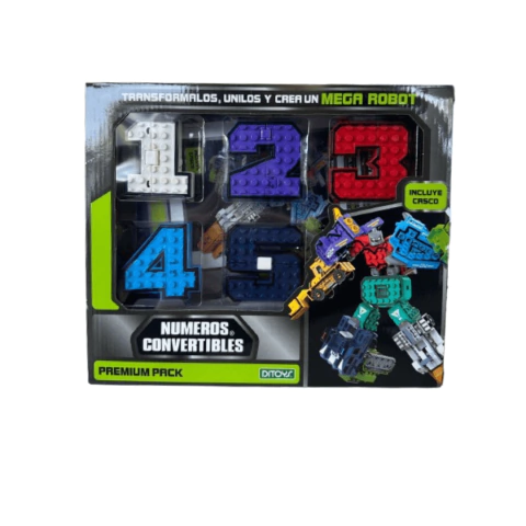 Numeros Convertibles Pack - 2891 Ditoys