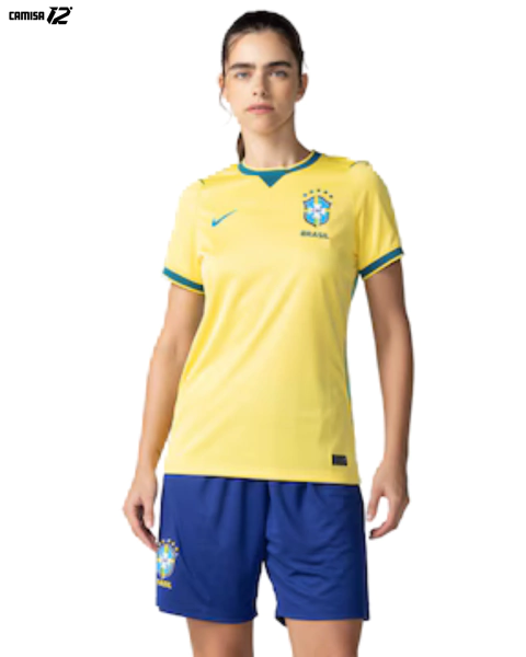 Camisa Seleção Brasileira I 2026 Versão Feminina - comprar online