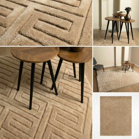 PREVENTA Alfombra XXL Laberinto 230x180cm