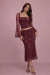 Conjunto Wine Chic - comprar online