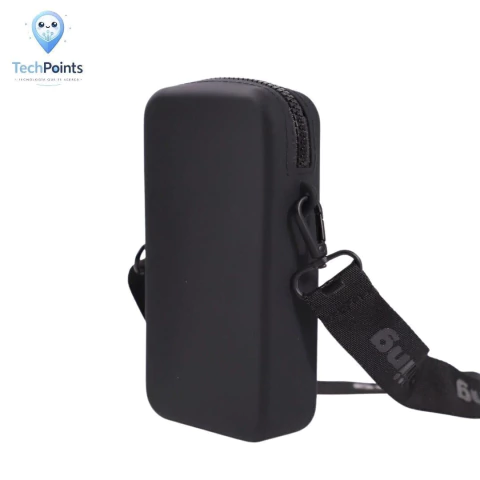 Mini bag de silicona con correa ajustable y cierre para celulares. - comprar online