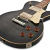 Guitarra Eléctrica Cort CR250TBK Series Caoba Puente Fijo Black Transparent - comprar online