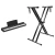 Piano Digital Yamaha P225 88 Teclas Pesadas Con Soporte+Fuente y Pedal en internet
