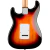 Guitarra eléctrica Squier by Fender Affinity Series Stratocaster de álamo 3-color sunburst brillante con diapasón de laurel de la india en internet
