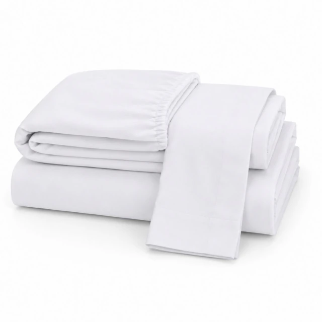 Jogo de Cama Queen 4 Peças Branco Jolitex