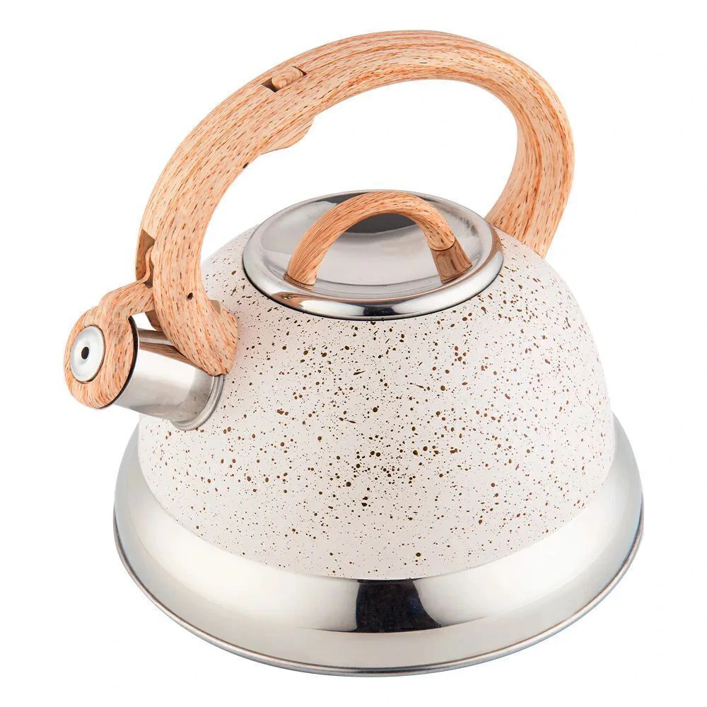 Chaleira de Inox com Apito 2,7 L Roma Vanilla Brinox