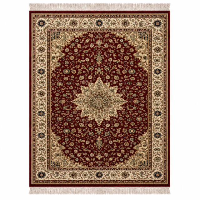 Tapete Belga Saturno 3,00X4,00 144C301220 Vermelho Abtex