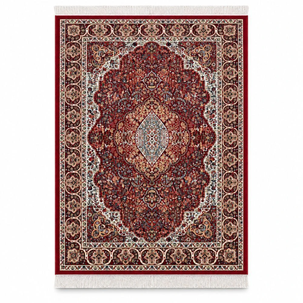 Tapete Belga Danubio 2,00x3,00m 353C301220 Vermelho Abtex