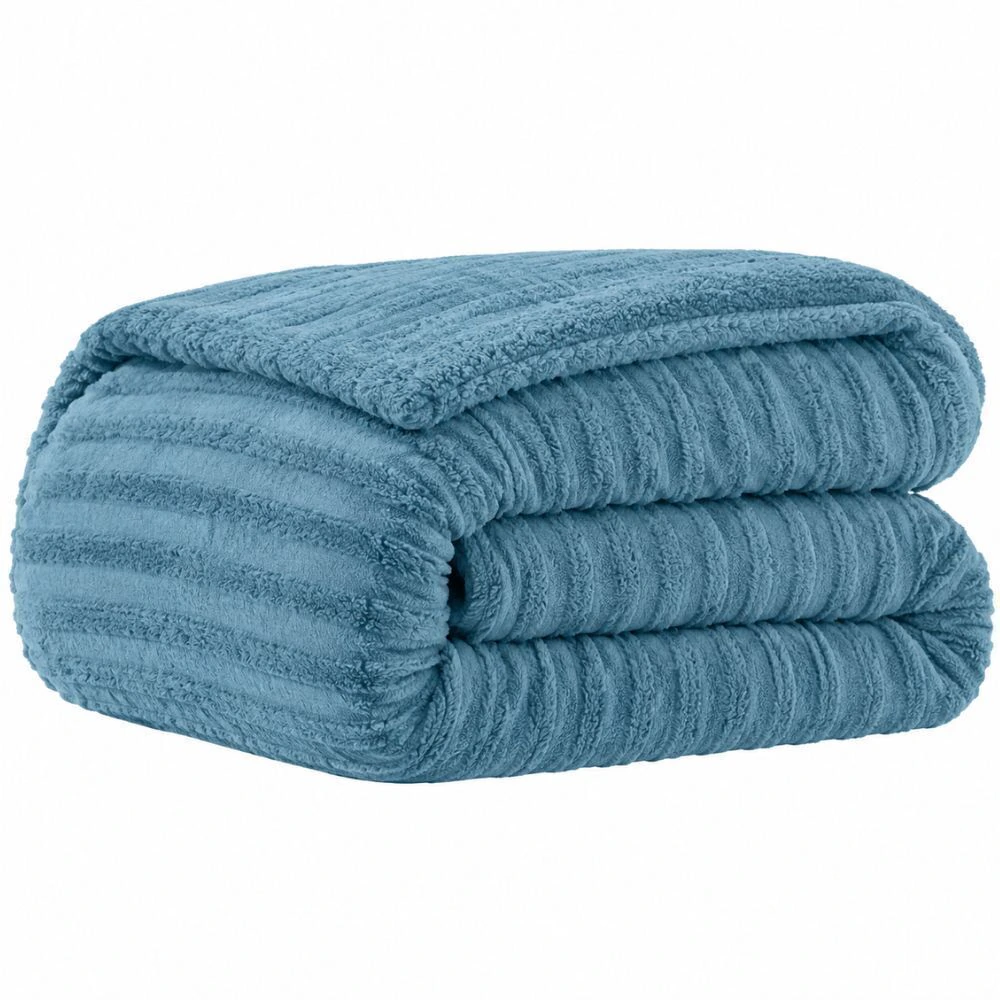 Edredom Sherpa Vision Azul 2,20x2,40m Jolitex