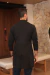 PRÉ VENDA - 15 DIAS - Jaleco Masculino - Preto - Don Jalleco