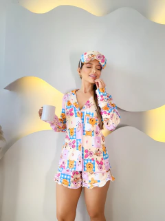 Short Manga Longa Pooh - com acessórios - comprar online