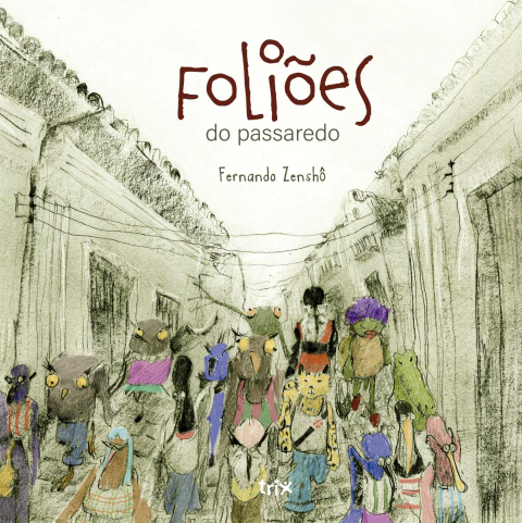 Foliões do Passaredo - Fernando Zenshô ( livro + dedicatória em aquarela) - comprar online
