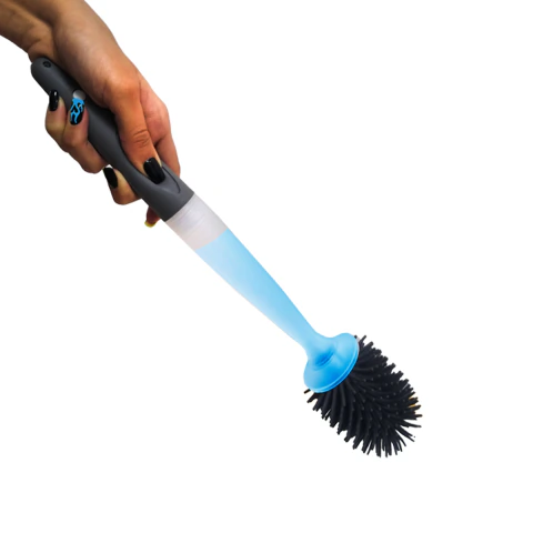 Escobilla de Silicona para baño con dosificador