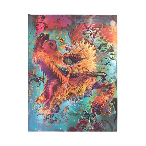 Caderno de Capa Dura Paperblanks Humming Dragon Ultra 22x1x17cm Pb8179-1