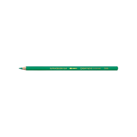 Lápis Aquarelável Supracolor II Soft Caran d'Ache - Cores Frias EMPIRE GREEN - 290