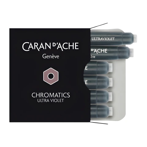 Cartucho Carandache para Caneta Tinteiro Violeta 8021099
