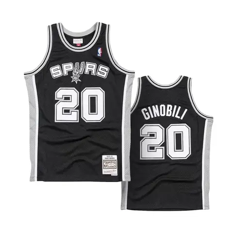 Camiseta Mitchell &amp; Ness Spurs 02/03´- Ginobili