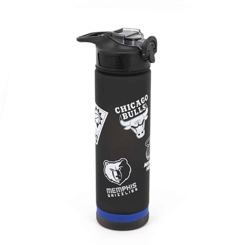 Botella NBA "Logos Black/Blue" 850ML