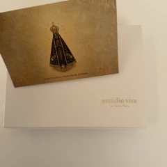 CARTÕES PERSONALIZADOS - NOSSA SENHORA APARECIDA - Estúdio Viva - por Bárbara Vieira
