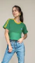 CROPPED BRASIL ALGODÃO - comprar online