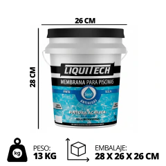 Pintura Membrana de Piscina Arena 10L LIQUITECH en internet