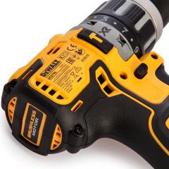 TALADRO PERCUTOR ATORNILLADOR DEWALT 70Nm MANDRIL METALICO DE 13MM + 2 BATERIAS DE 2.0AH + CARGADOR + MALETIN en internet