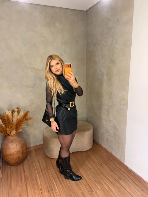 Imagem do Body Tule Segunda Pele