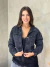 Jaqueta Preta Consciência Jeans