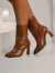 Bota Vicky Caramelo