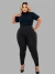 Calça Feminina com Bolso Faca Suplex Cintura Alta Confortável - loja online