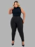 Calça Suplex Feminina com Zíper Modeladora Academia Confortável - loja online