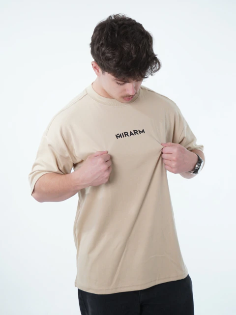 Oversized Suedine Unissex | Areia