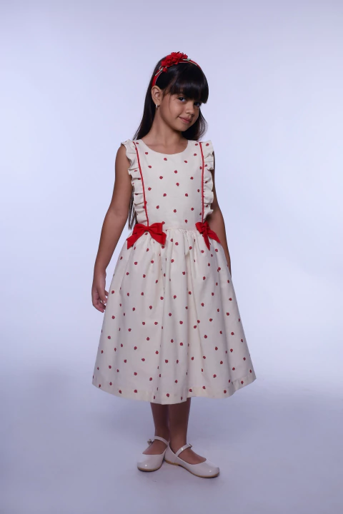 Vestido Joaninha com Lacos - comprar online