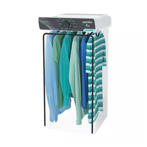 Secarropas Wanke Pared - Calor SWCA080-W 8 Kg Blanco