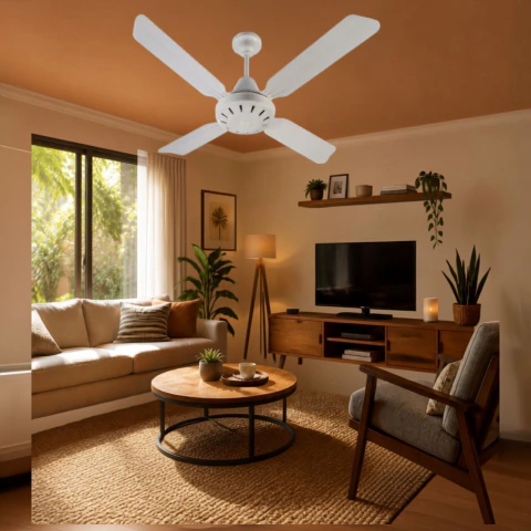 Ventilador De Techo Titanio Blanco
