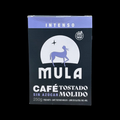 Café puro tostado molido intenso 250gr (No torrado y sin tacc)