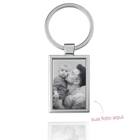 Chaveiro Personalizado - Aço Inox