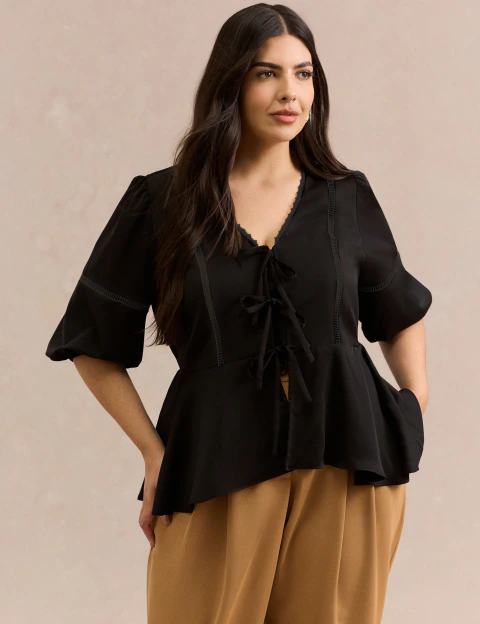 Blusa Alice Preta