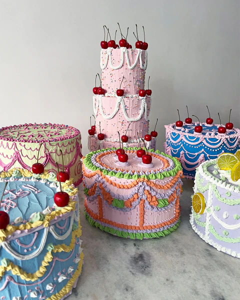 Adorno Birthday Cakes