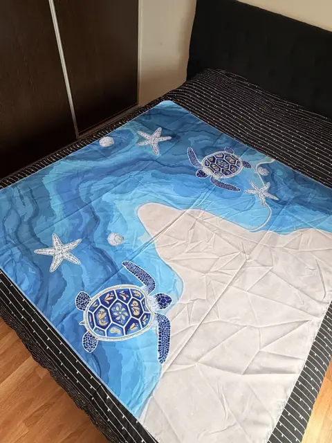 [TROPICAL] LONA PLAYERA 150x150 tortugas